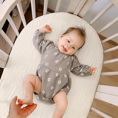 lulumoon Muslin Bassinet Sheets - Image 3