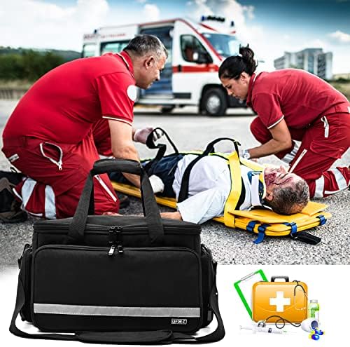 LEFOR·Z Home Health Nurse Bag Medical Bag Empty First Aid Storage - Image 6