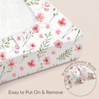 3 Pack Baby Crib Sheets for Boys Girls 52x28 Fitted Crib Sheet - Image 5