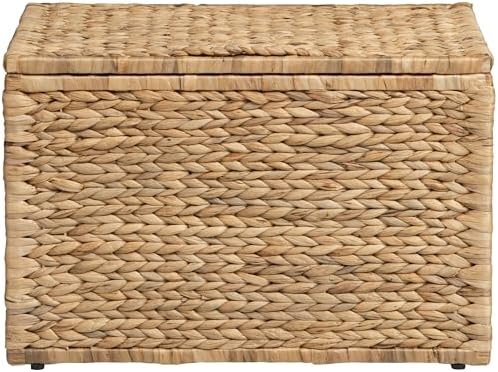 eHemco Storage Trunk with Metal Frame, 23.3 by 16.5 by 15.2 Inches - Image 3
