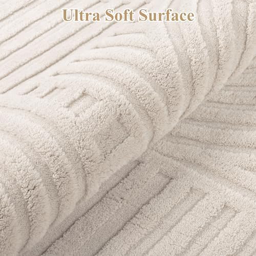 Pauwer 9x12 Area Rugs for Living Room, Modern Non Slip Washable Rug - Image 3