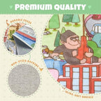 Washable Kids Rug 5x7 North America Map - Image 6