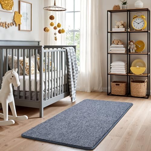 Keeko 2x4 Area Rugs for Living Room, Soft Washable Memory Foam Bedroom Rug - Image 3