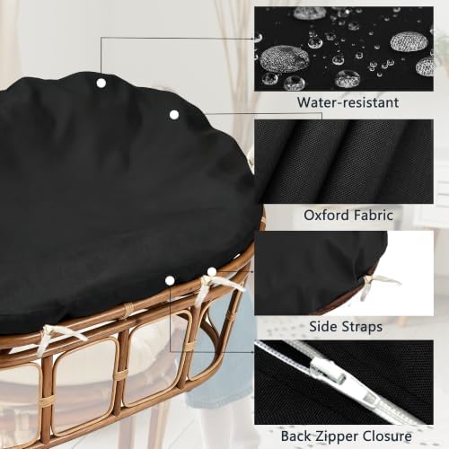 Double Papasan Cushion Cover, 67x47in Outdoor Papasan Chair Cushion Covers - Image 5