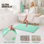 ILANGO Bathroom Rugs 60" × 24", Extra Soft Absorbent Microfiber Bath Rugs - Image 6