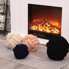 Petrella Black Knot Pillow Ball, 8 Inch Decorative Pillow - Image 7