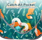 Accmor Baby Bibs for Eating, Waterproof Mess Proof Baby Toddler Bibs, Apron - Image 4
