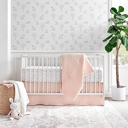 Levtex Baby - Mills Waffle Crib Fitted Sheet - Fits Standard Crib and Toddler - Image 2