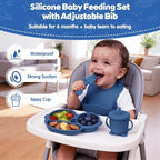 Silicone Baby Feeding Set, Miicasa Baby Led Weaning Supplies Kit - Image 5