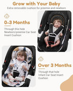 BOMOLOUR Infant Car Seat Insert - Image 2