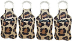 4 Piece Bottle Holder Keyring Neoprene Keychain by RANXIZY