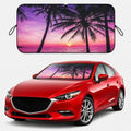 Car Windshield Sun Shade, Universal Fit Compact Sedan SUV, Vacation Style by eygeufg
