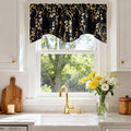 NICETOWN Blackout Floral Kitchen Valances by NICETOWN