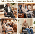 TranquilRelax Memory Foam Seat Cushion - Image 6