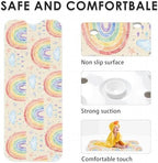 Bathtub Shower Mat 40X16 Inch, for Toddler, Rainbow Boho - Image 6