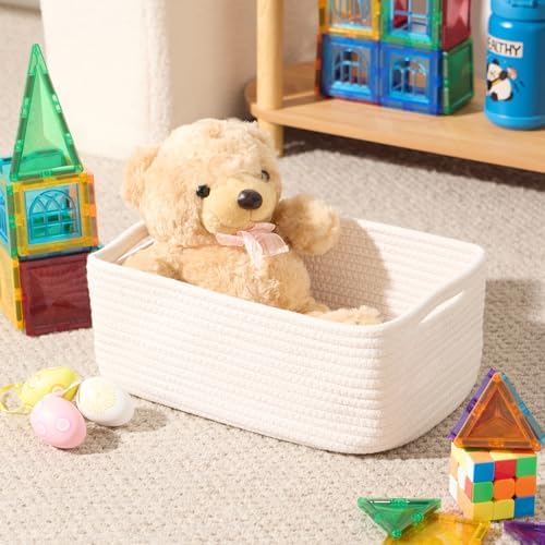 MiniArk Small Storage Baskets for Organizing | Closet Organizer Bins | Shelf - Image 4