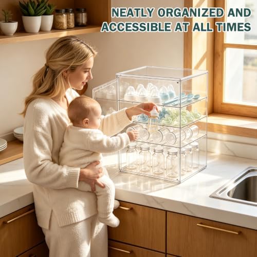 Baby Bottle Storage Organizer for Countertop - Image 5