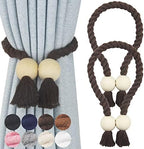 Magnetic Curtain Tiebacks Decorative Tie Back Drapes Holdbacks Nieffeiy by CurtianTiebacks