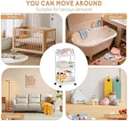 Volnamal Diaper Caddy, 3 Tier Rolling Cart - Image 4