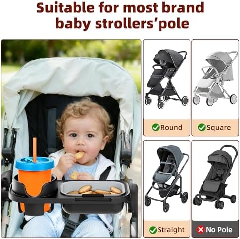 Universal Stroller Snack Tray - Image 5