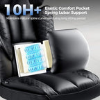 GTPLAYER Big and Tall Gaming Chair 400lbs Heavy Duty Office Chair - Image 5