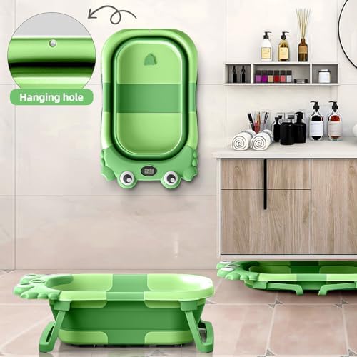 Collapsible Baby Bathtub for Newborns to Toddler - Image 4