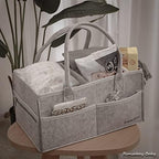 Runsabay. Nursery Basket-Baby Diaper Caddy Organizer - Image 6