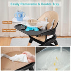 High Chair, 6 in 1 Convertible High Chairs - Image 4