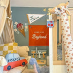 Silly Goose Felt Pennant Flag Playroom Banner Kids Nursery Wall Decor - Image 2