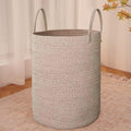 JMvicyroam 60L Cotton Rope Laundry Basket Hamper by JMvicyroam