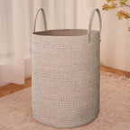 JMvicyroam 60L Cotton Rope Laundry Basket Hamper by JMvicyroam