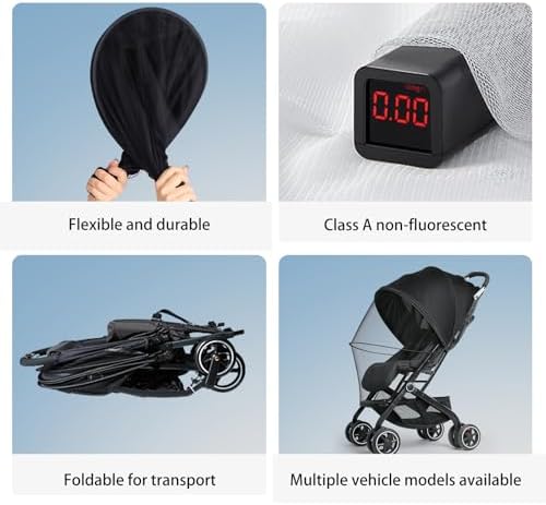 2-in-1 Baby Mosquito Net with Sunshade - Image 5