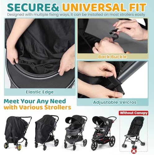 Orzbow Stroller Sun Shade Cover - Image 4