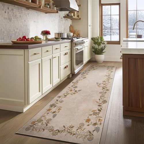 Washable Runner Rug Non Slip: 2'6"x8' Kitchen Rug Carpet Runner by palohom