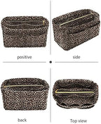 LEXSION Felt Purse Organizer Insert, Tote Bag Shaper Dividers - Image 3