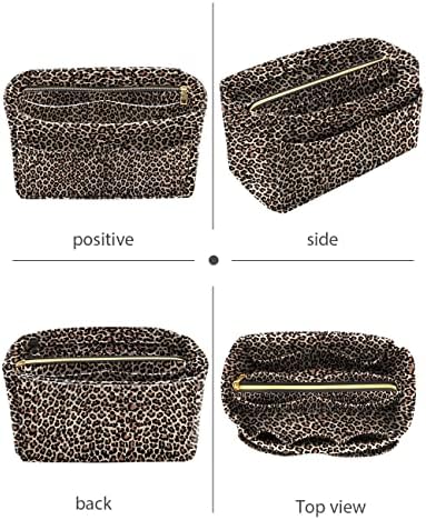 LEXSION Felt Purse Organizer Insert, Tote Bag Shaper Dividers - Image 3