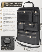 All in One Car Seat Back Organizer Fit Most Cars SUV Trucks Jeeps - Image 2