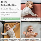 Joey + Joan Bedside Sleeper Bassinet Sheets 35x20 Compatible - Image 3