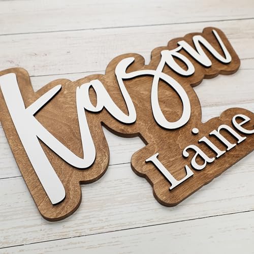 Nursery Name Sign, Wooden Name Sign, Name Plate - Image 2