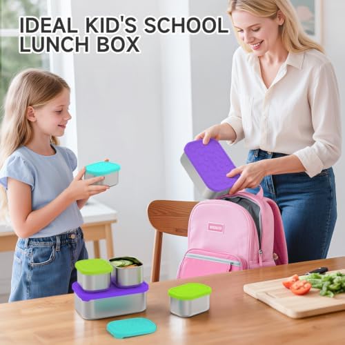 SOPHICO 8 & 24 oz Lunch Boxs for Kids, Food Containers - Image 4