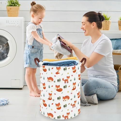 Fox hamper, Waterproof foldable kids laundry basket, Toy basket, Clothes - Image 5