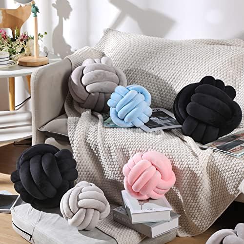 Namalu 10.6 Inches 2 Pcs Knot Pillow Decorative Throw Pillow - Image 3