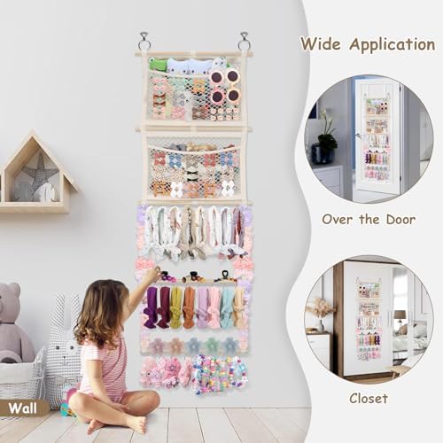 Headband Holder, 17x50 Inch Baby Bow Organizer - Image 4