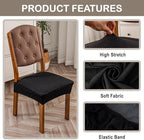 Genina Waterproof Chair Covers for Dining Room - Image 4