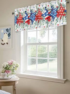 Vandarllin Eucalyptus 4th of July Kitchen Curtains Valances - Image 5