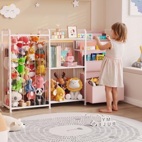 BBLIKE Kids Bookshelf and Toy Storage Organizer - Image 6