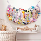 Stuffed Animal Net or Hammock -Wall Mounted-Handmade Macrame Toy Hammock - Image 6