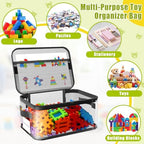 8 Packs Large Clear Toy Storage Bags - Image 5