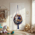 Stuffed Animal Storage Hammock Corner Hanging Net Stuffy Animal Hammock Macrame - Image 6