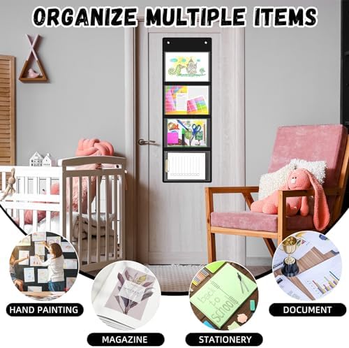 Watersay 2 Pcs Storage Pocket Chart - Image 4